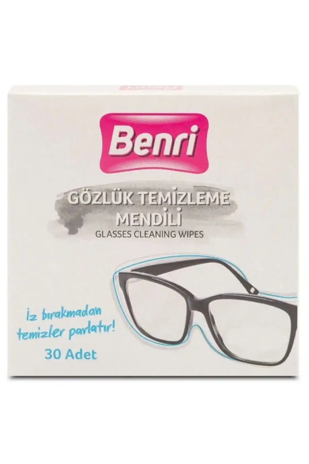 Gözlük Temizliğinde Etkili ve Güvenli Çözüm: Benri Gözlük Temizleme Mendili
