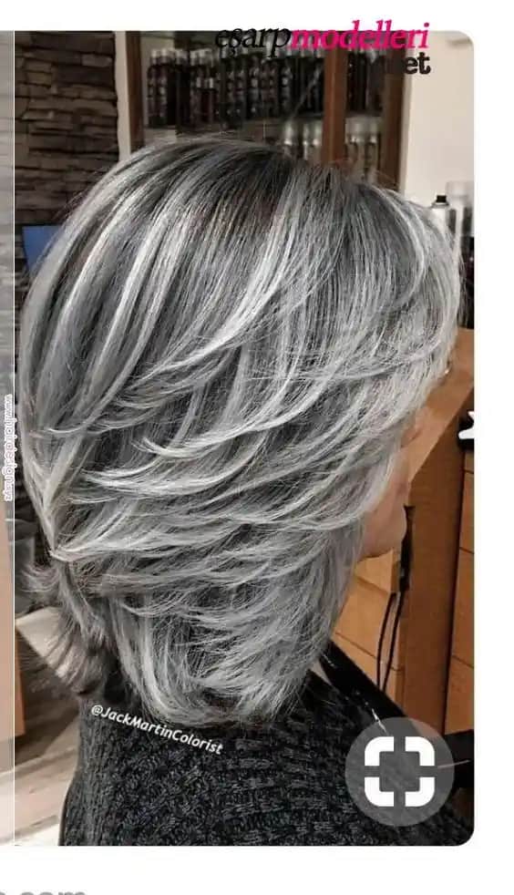 Gri Röfle Saç Modelleri: Modern ve Şık Görünüm İçin En İyi Seçenekler