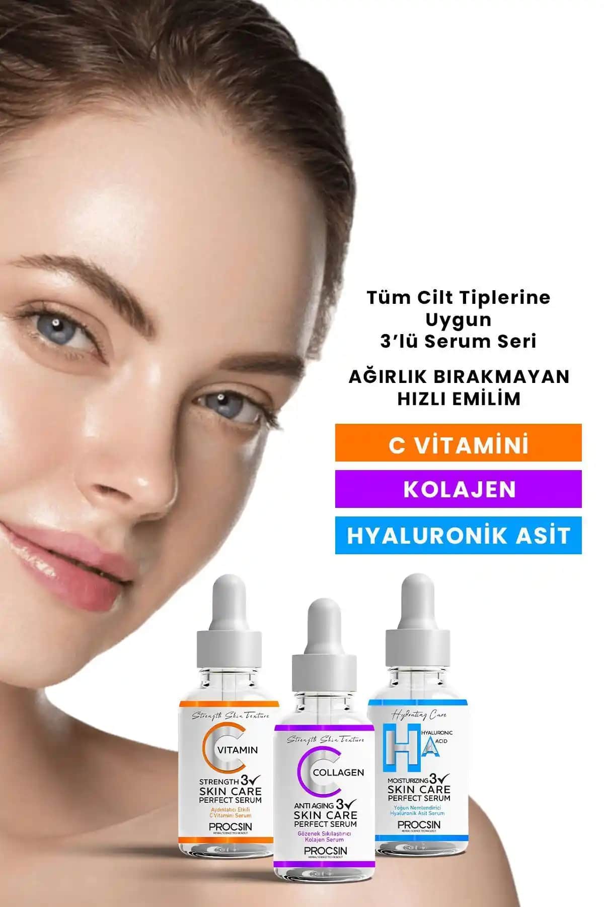Hyaluronik Asit ve C Vitamini Serumu ile Cilt Bakımında Güçlü Sonuçlar