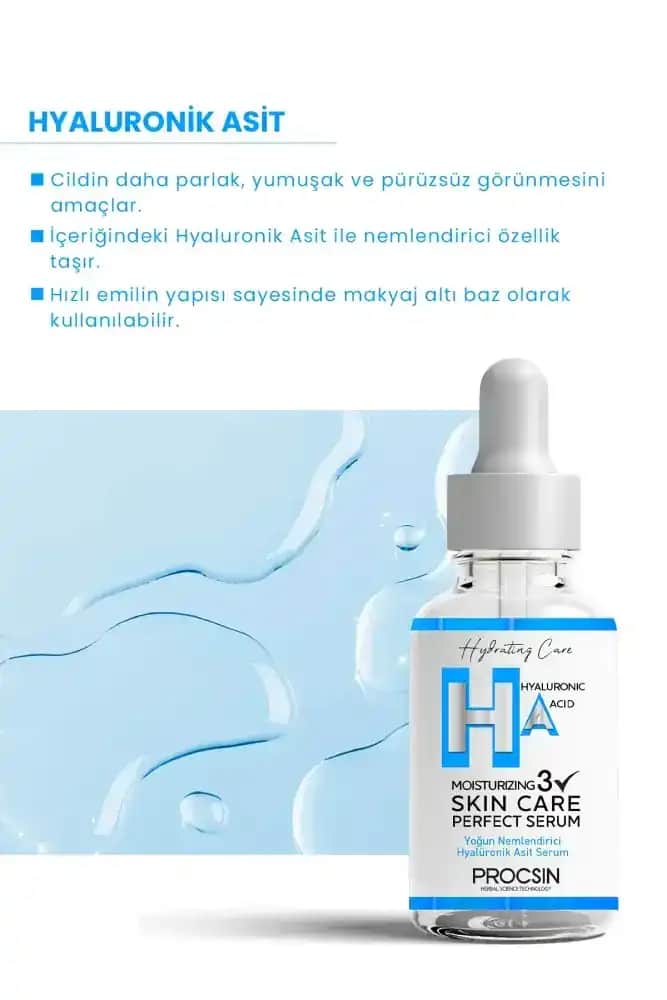 Hyaluronik Asitli Serumlar: Cilt Sağlığını Destekleyen Doğal Mucize