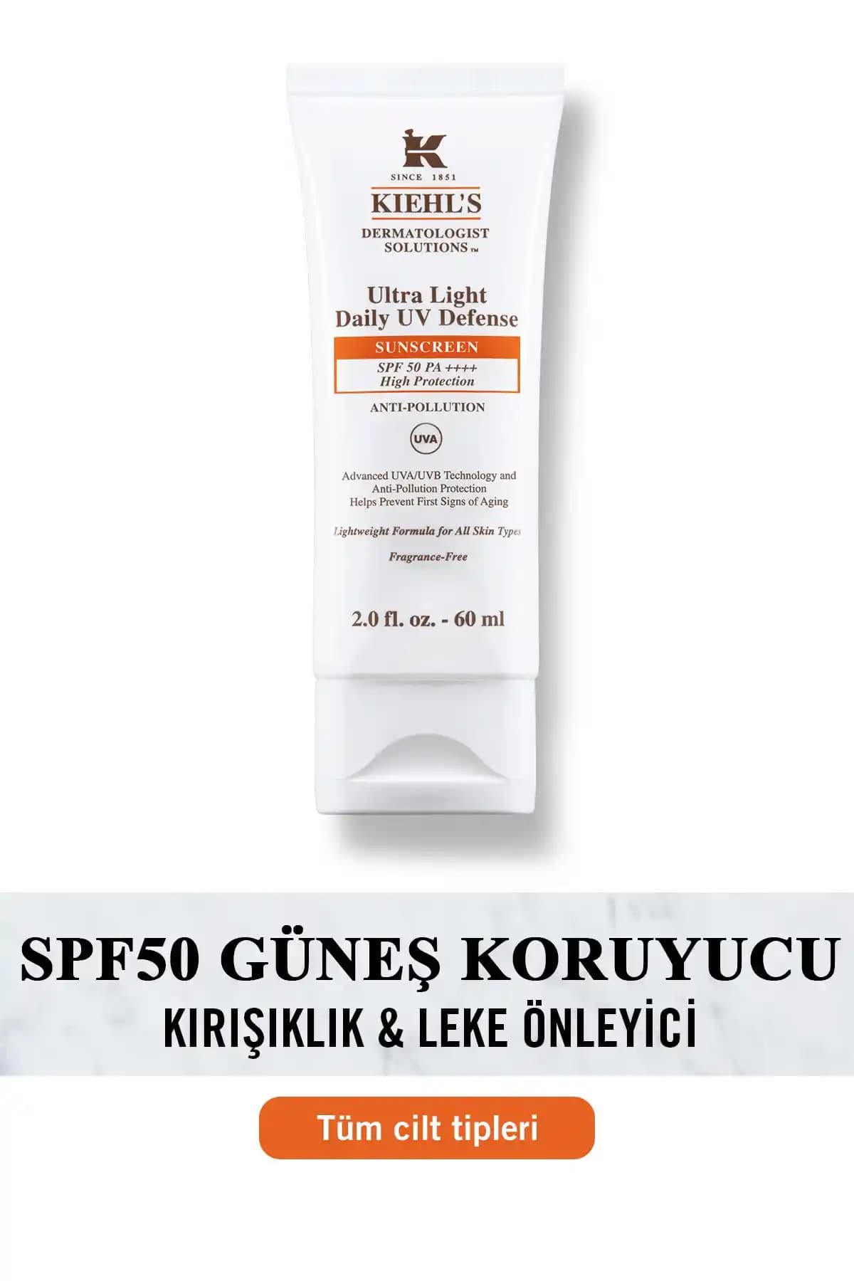Kiehl's Güneş Koruyucu Ürünleri ve Cilt Sağlığına Katkıları Hakkında Bilgi