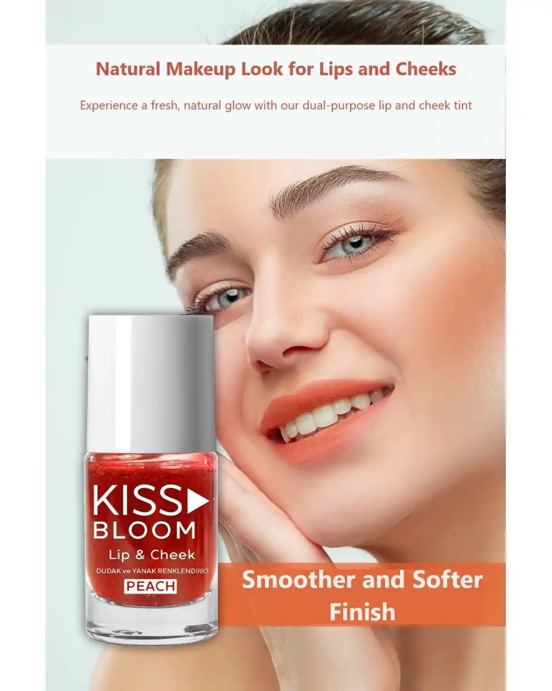 Kiss & Bloom Tints: Dudak ve Yanaklarda Doğal ve Şık Renkler için Modern Çözüm