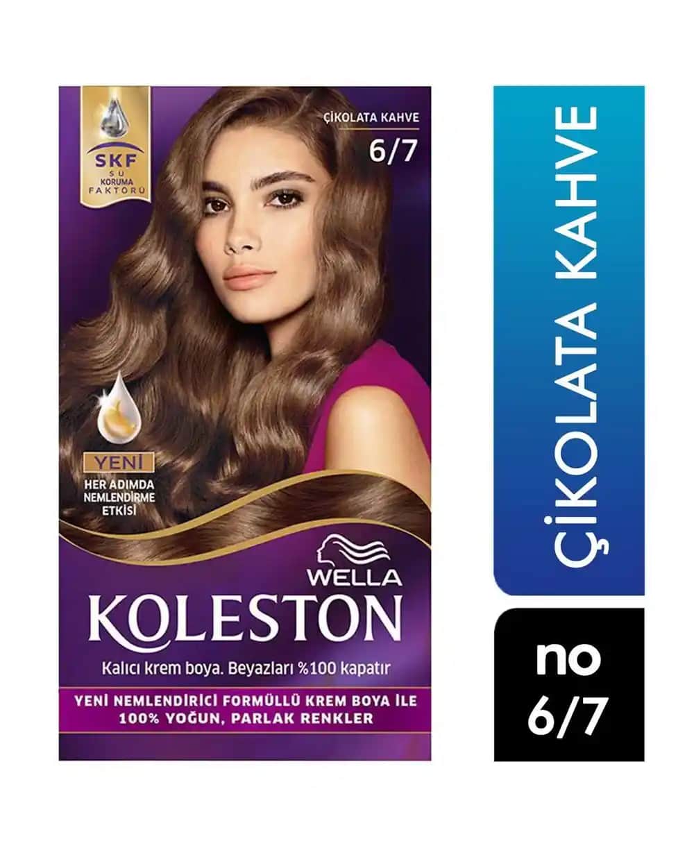 Koleston 6.7 Çikolata Kahve: Doğal ve Şık Saç Renkleri İçin Güvenilir Seçenekler