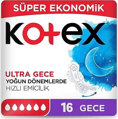 Kotex Ultra Gece 16: Güvenilir ve Konforlu Gece Hijyen Ürünü Tanıtımı