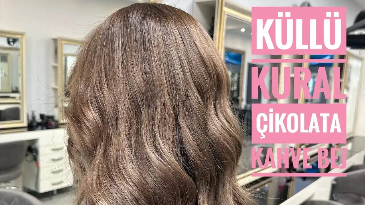 Küllü Kumral ve Kumral Karışımı Saç ve Makyaj Renkleriyle Doğallık ve Şıklık