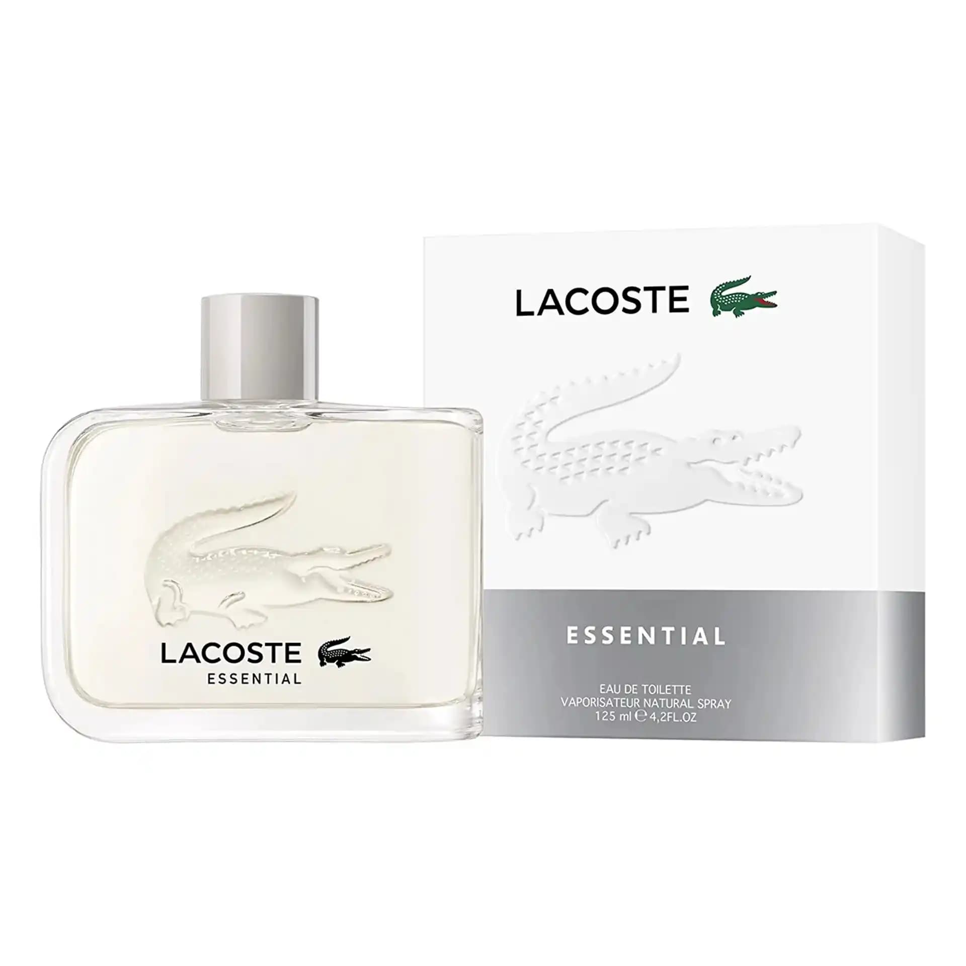 Lacoste Essential EDT 125 ml Erkek Parfümü: Şıklık ve Ferahlık Sunan Modern Koku
