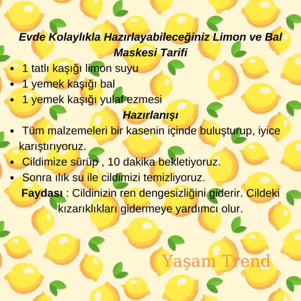 Limon Bal Maskesi ile Doğal Güzellik ve Cilt Sağlığını Destekleme Rehberi