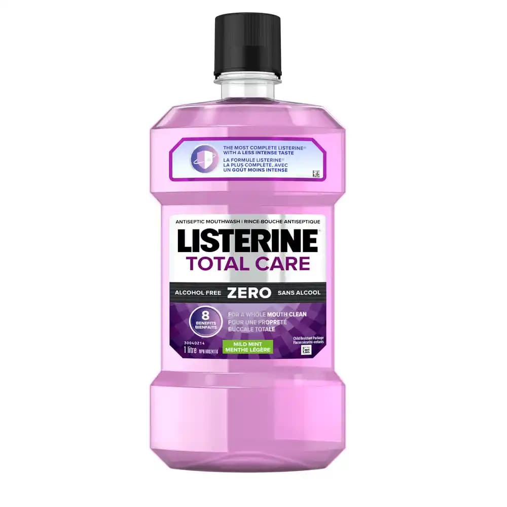 Listerine Total Care Zero: Hassas Damaklar İçin Güçlü ve Ferahlatıcı Ağız Bakım Ürünü