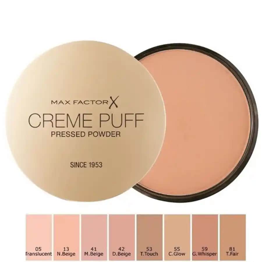 Max Factor Creme Puff: Kaliteli ve Doğal Görünüm Sunan Makyaj Pudrası Ürünü