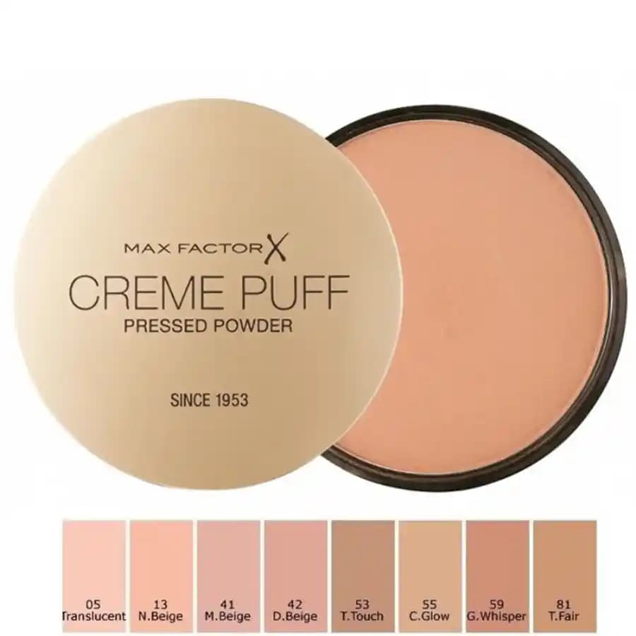 Max Factor Creme Puff: Kaliteli ve Doğal Görünüm Sunan Makyaj Pudrası Ürünü