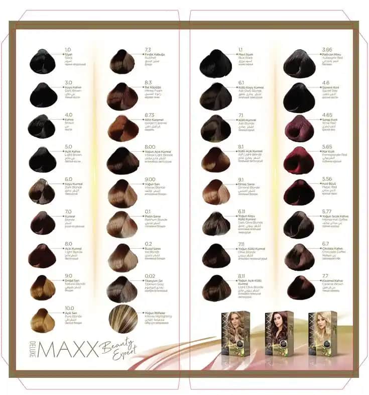 Maxx Deluxe Saç Boyası Renkleri ve Trendleri: Geniş Seçenekler ve Kalite Standardı