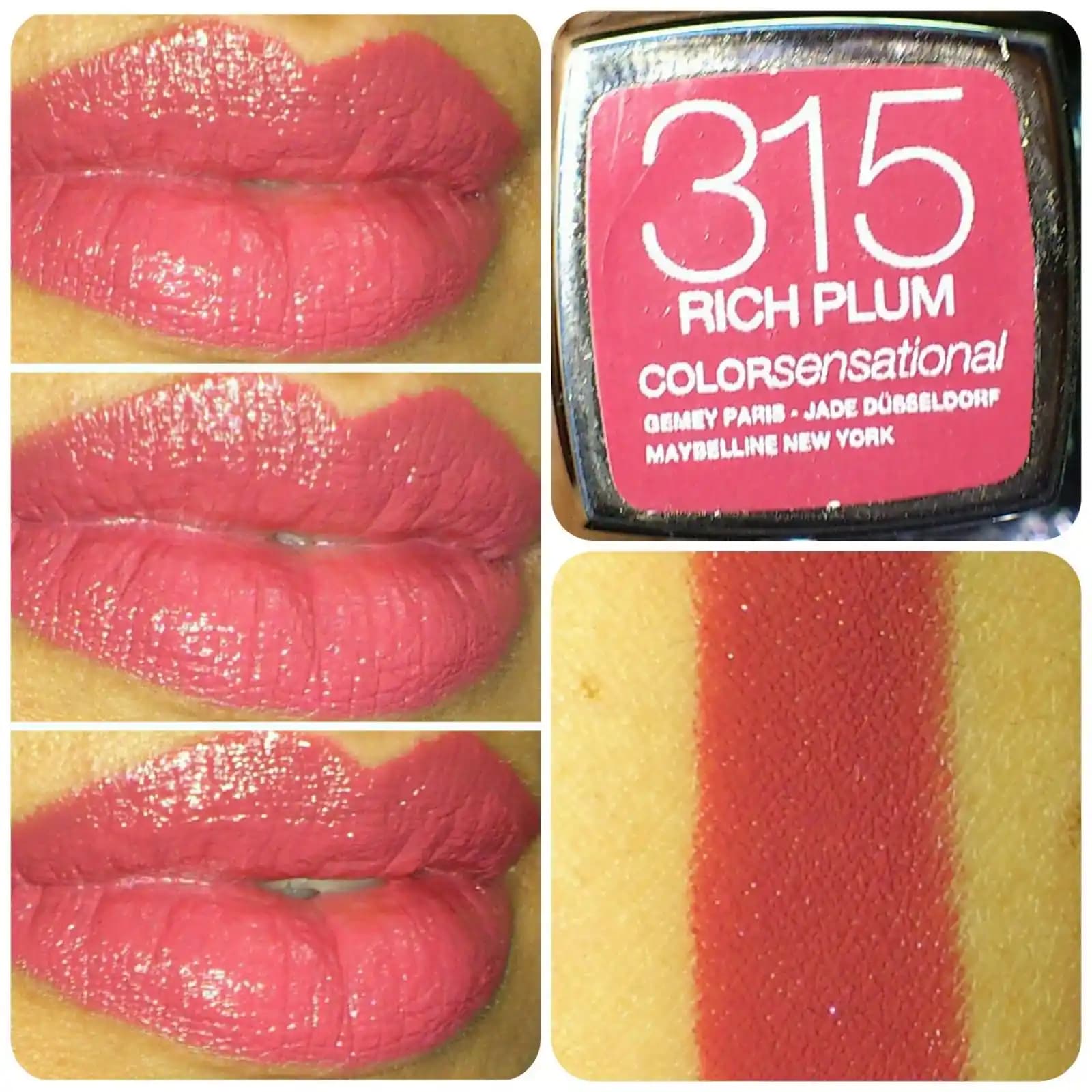 Maybelline 315 Rich Plum Ruju: Şıklık ve Zarafetin Modern Simgesi