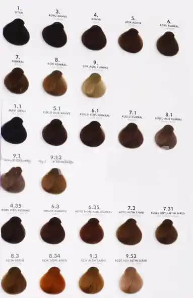 Neva Color Renk Kataloğu ile Güzellik ve Tarzınıza Uygun Saç Renkleri Seçenekleri