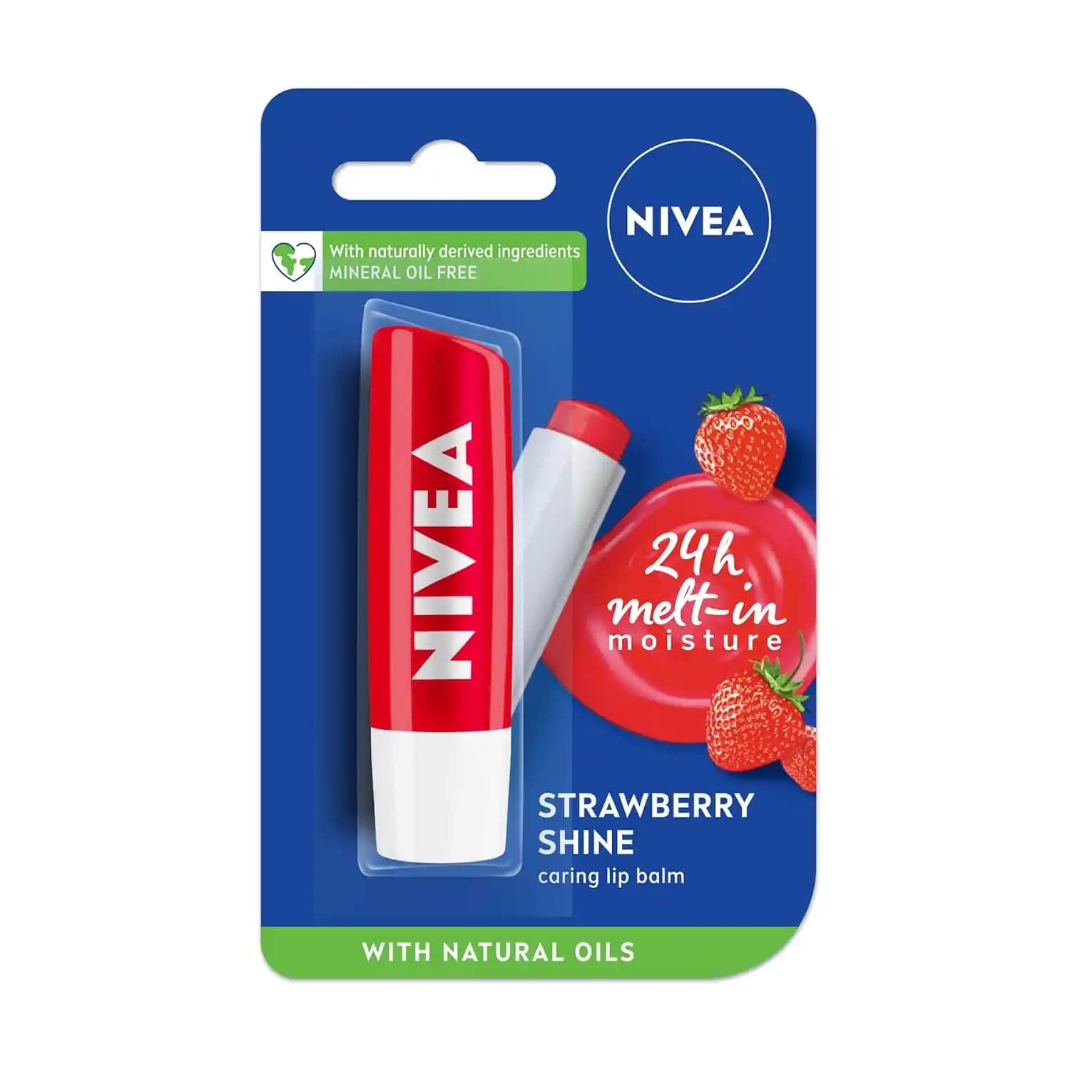Nivea Fruity Shine Strawberry Dudak Bakım Ürünü ile Parlak ve Sağlıklı Dudaklar