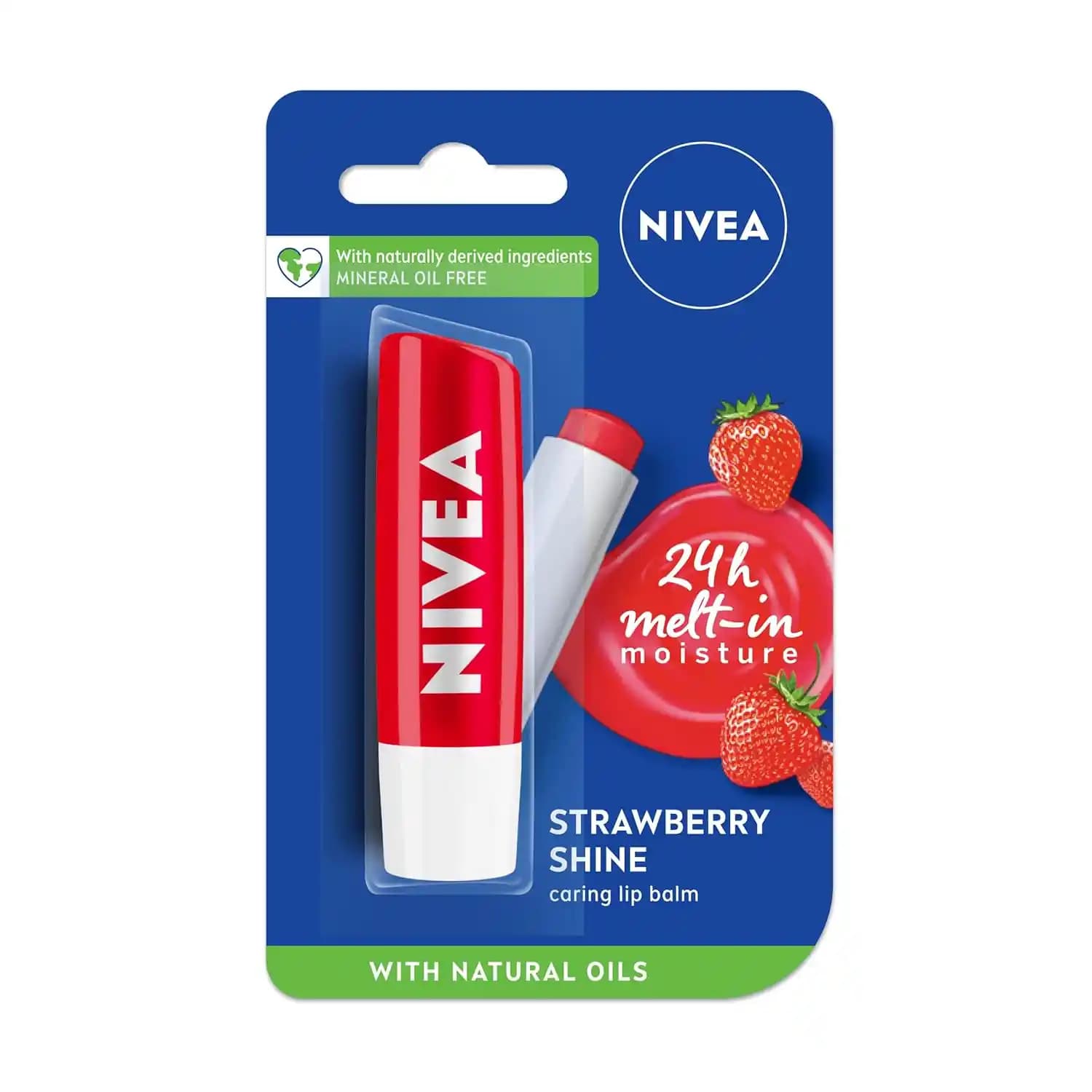 Nivea Fruity Shine Strawberry Dudak Bakım Ürünü ile Parlak ve Sağlıklı Dudaklar