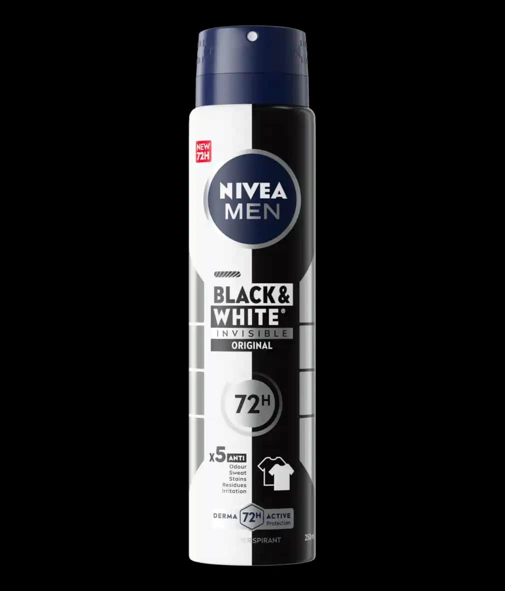 Nivea Men Black and White Deodorant: Erkekler İçin Günlük Hijyen ve Koruma Ürünü