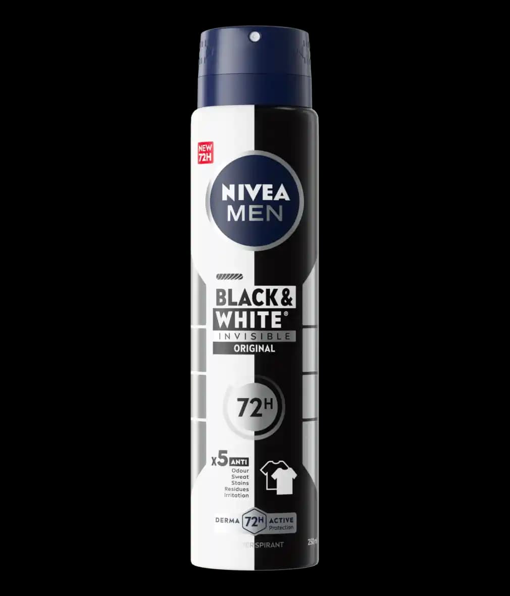 Nivea Men Black and White Deodorant: Erkekler İçin Günlük Hijyen ve Koruma Ürünü