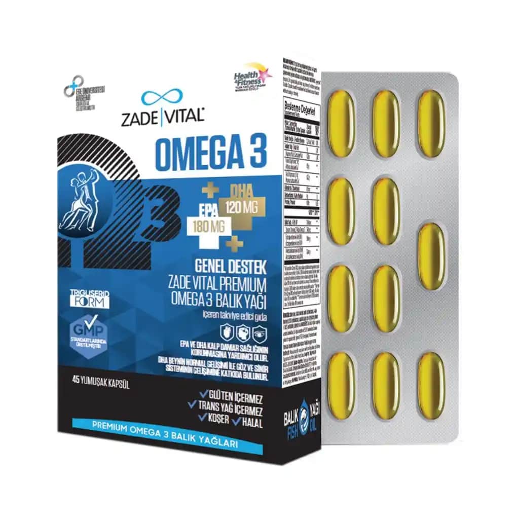 Omega-3 Yağlarının Güzellik ve Cilt Sağlığına Katkısı: Zade Vital Omega 3 Balık Yağı Premium İncelemesi