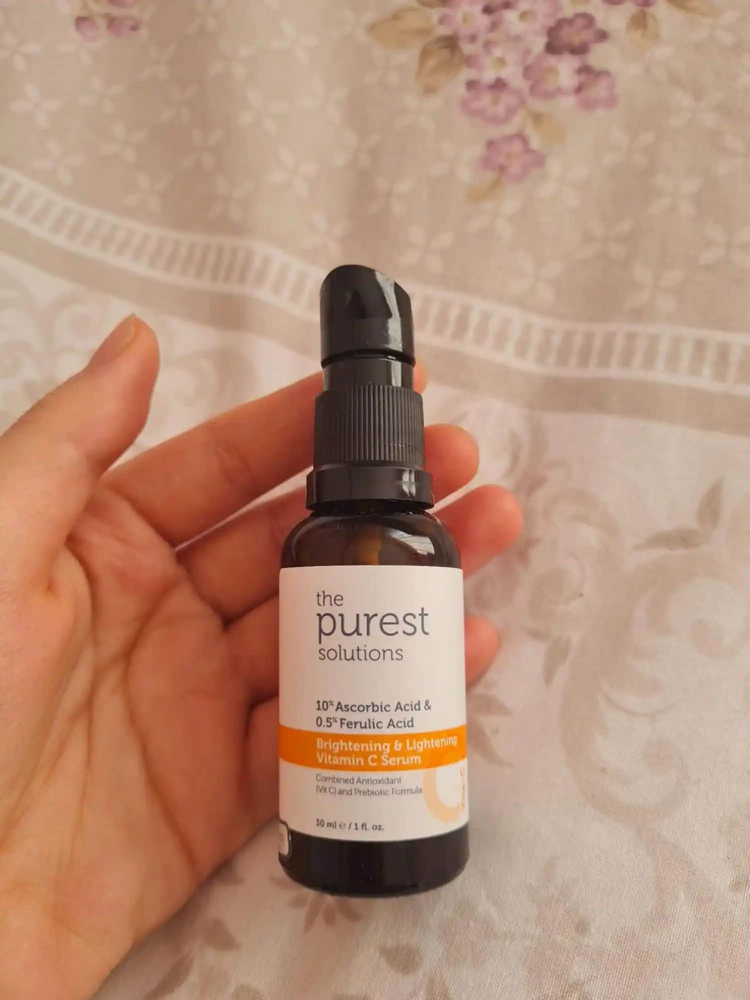 Purest C vitamini serumu ile cilt sağlığını güçlendirme ve yaşlanma belirtilerini azaltma