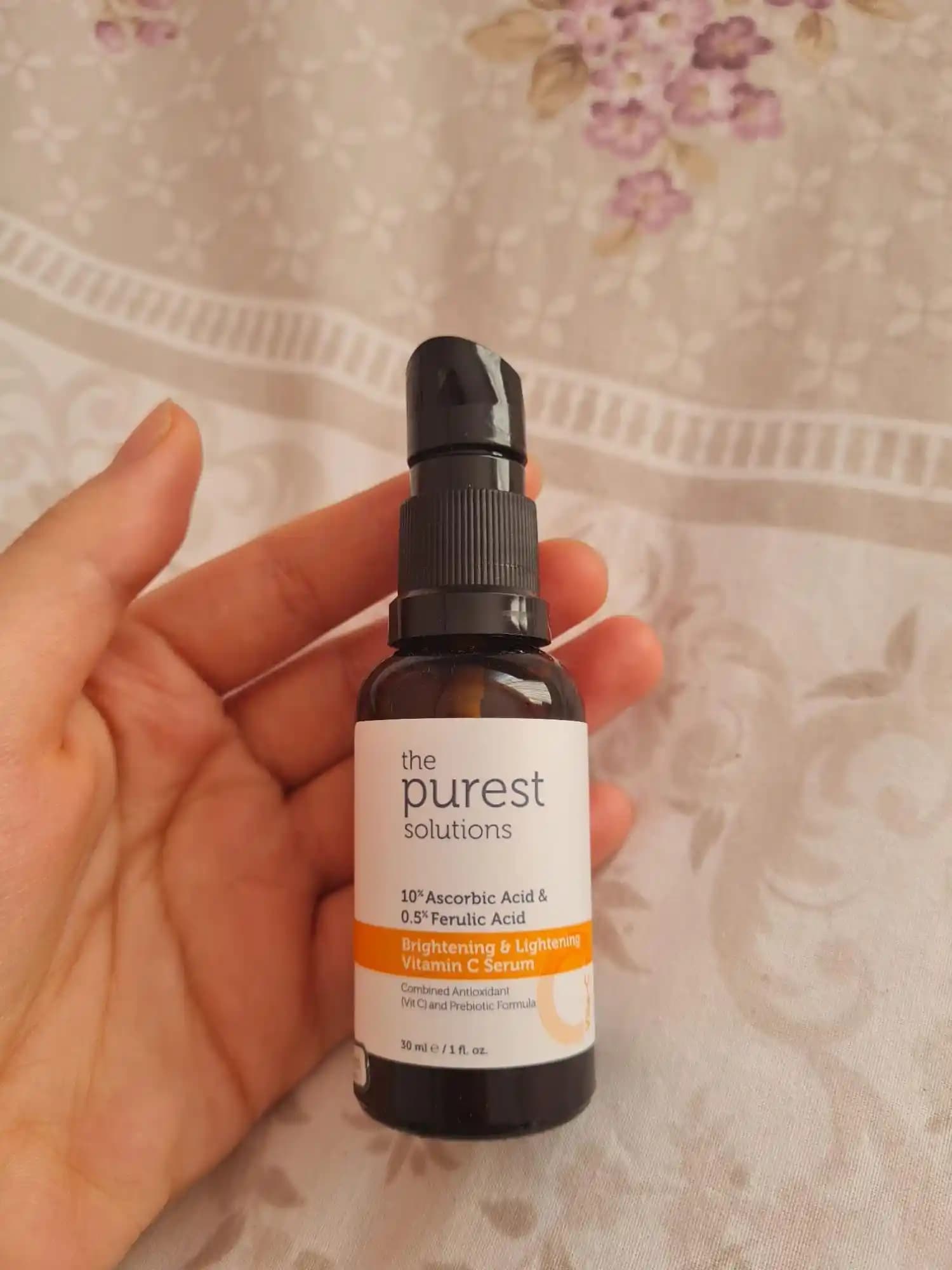 Purest C vitamini serumu ile cilt sağlığını güçlendirme ve yaşlanma belirtilerini azaltma