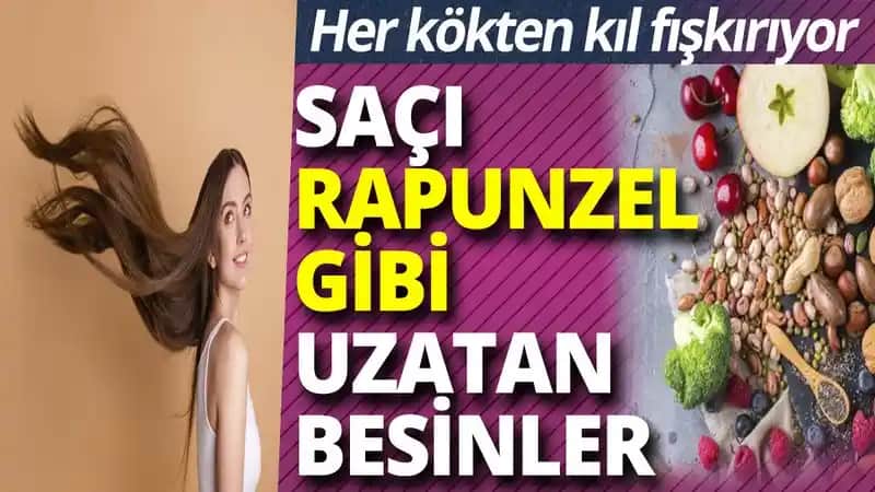 Saçların Hızlı Uzaması ve Sağlıklı Kalması İçin Beslenme İpuçları ve Öneriler