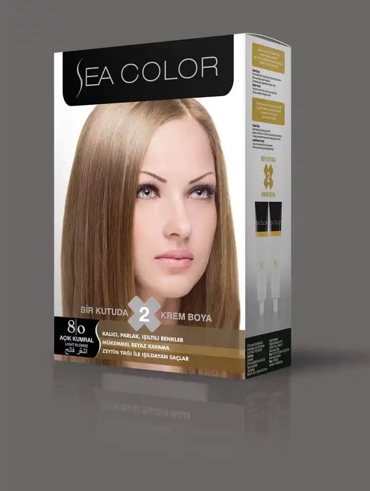 Sea Color 8.0 Açık Kumral ve Karamel Tonlarıyla Yeni Saç Renk Trendleri