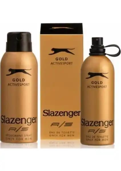 Slazenger Gold Erkek Parfüm Seti: Kalıcı ve Enerjik Kokusu ile Günlük Şıklık