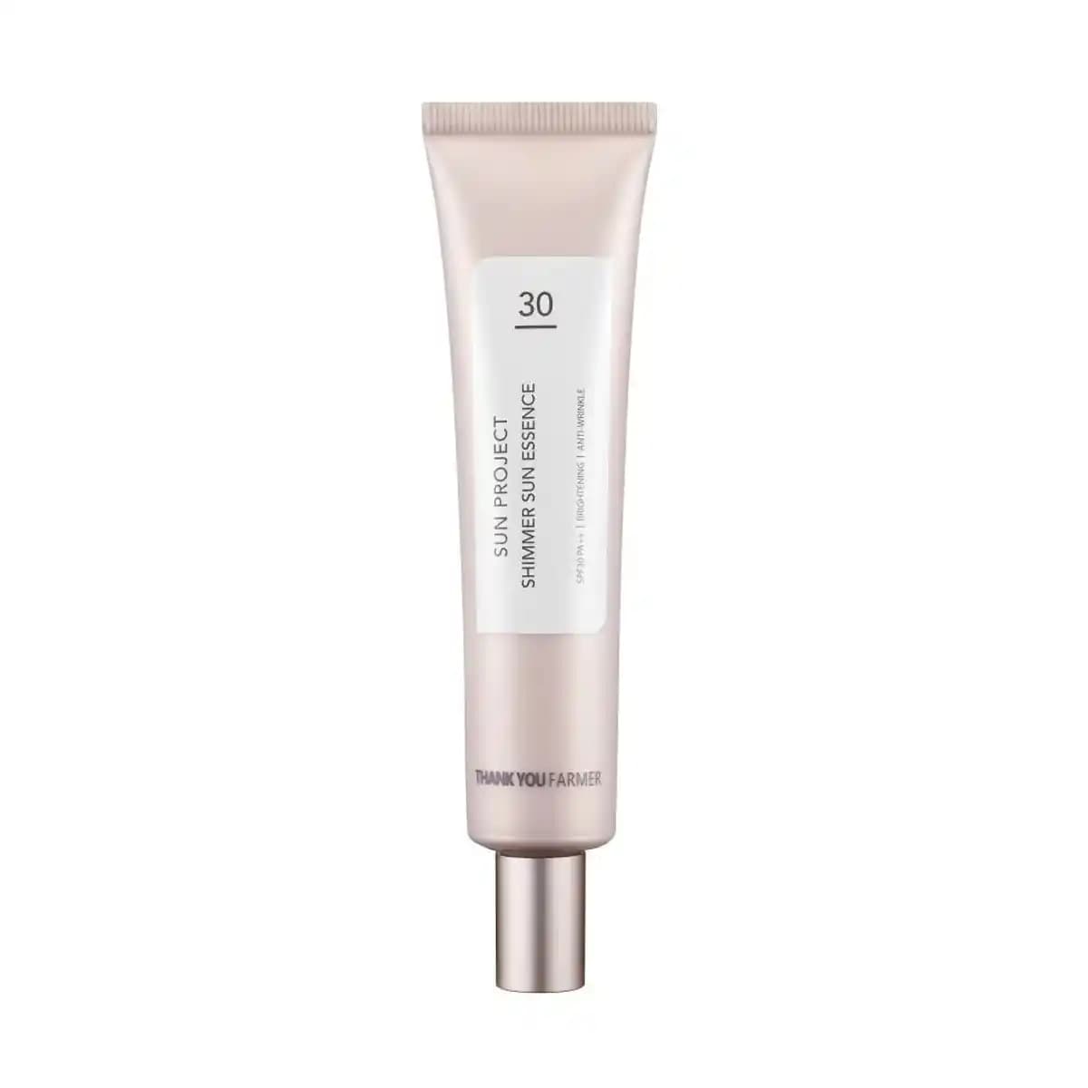 Thank You Farmer Sun Project Shimmer Sun Essence Güneş Koruyucu Ürünleri Arasında Yenilikçi Seçenek