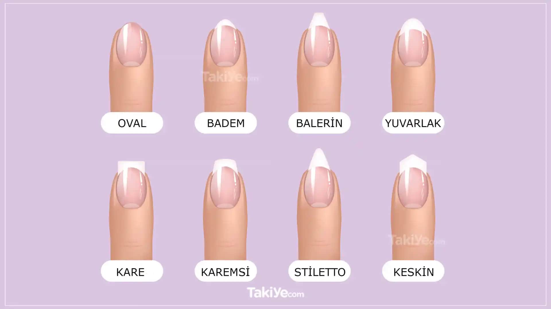 Tırnak Şekli Modelleri ve Trendleri: Estetik ve Sağlık Açısından En Uygun Seçenekler