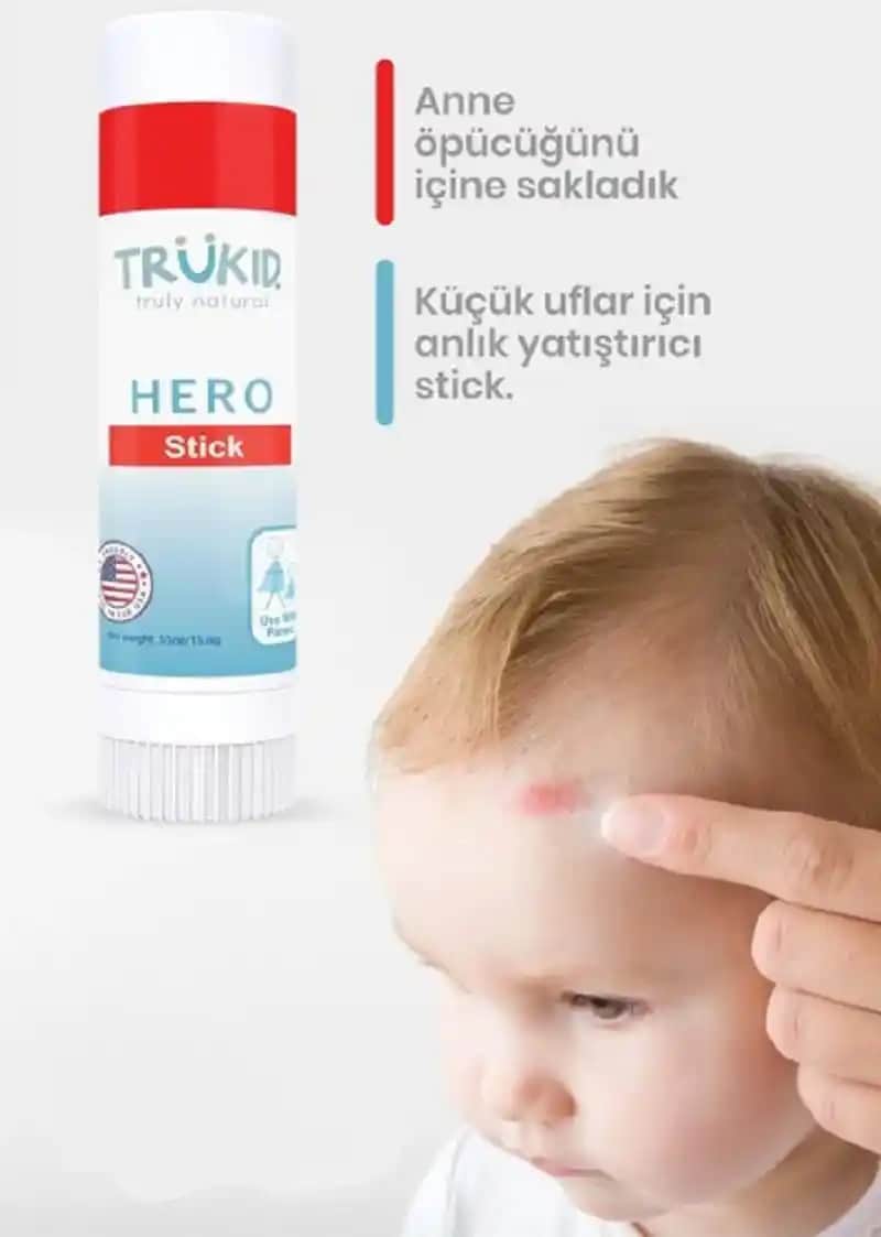 Trukid First Aid Hero Stick: Cilt ve Yara Bakımında Yenilikçi Güvenilir Çözüm