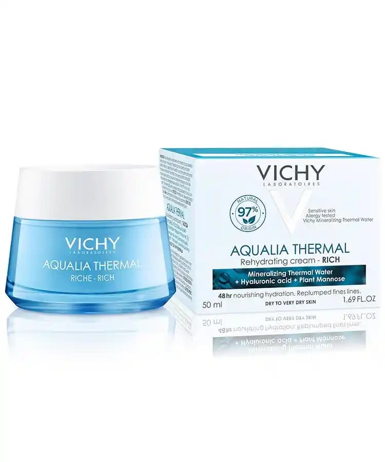 Vichy Aqualia Thermal Nemlendirici Krem: Hassas ve Kuru Ciltler İçin Güvenilir Nemlendirme Çözümü