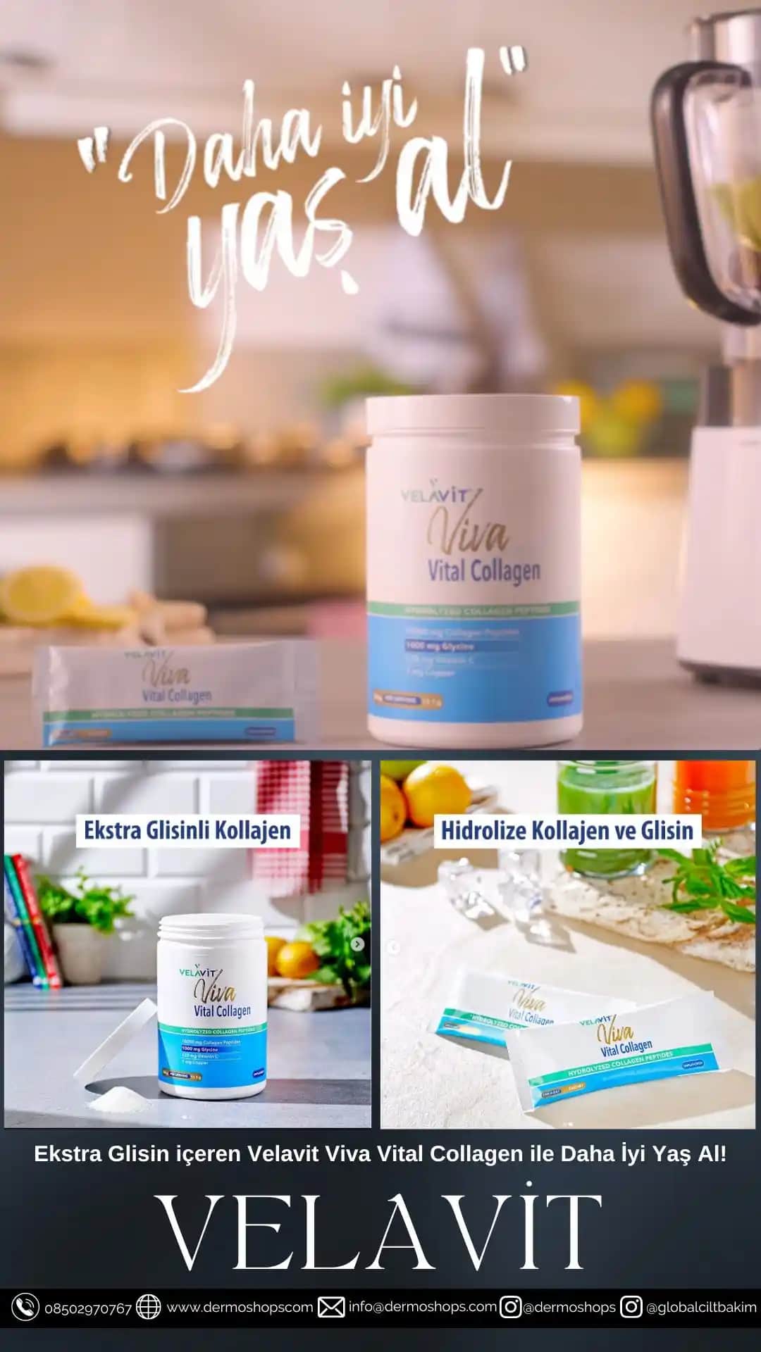 Viva Vital Kollajen ile Cilt Sağlığını Destekleyen Güvenilir Takviye Ürünü