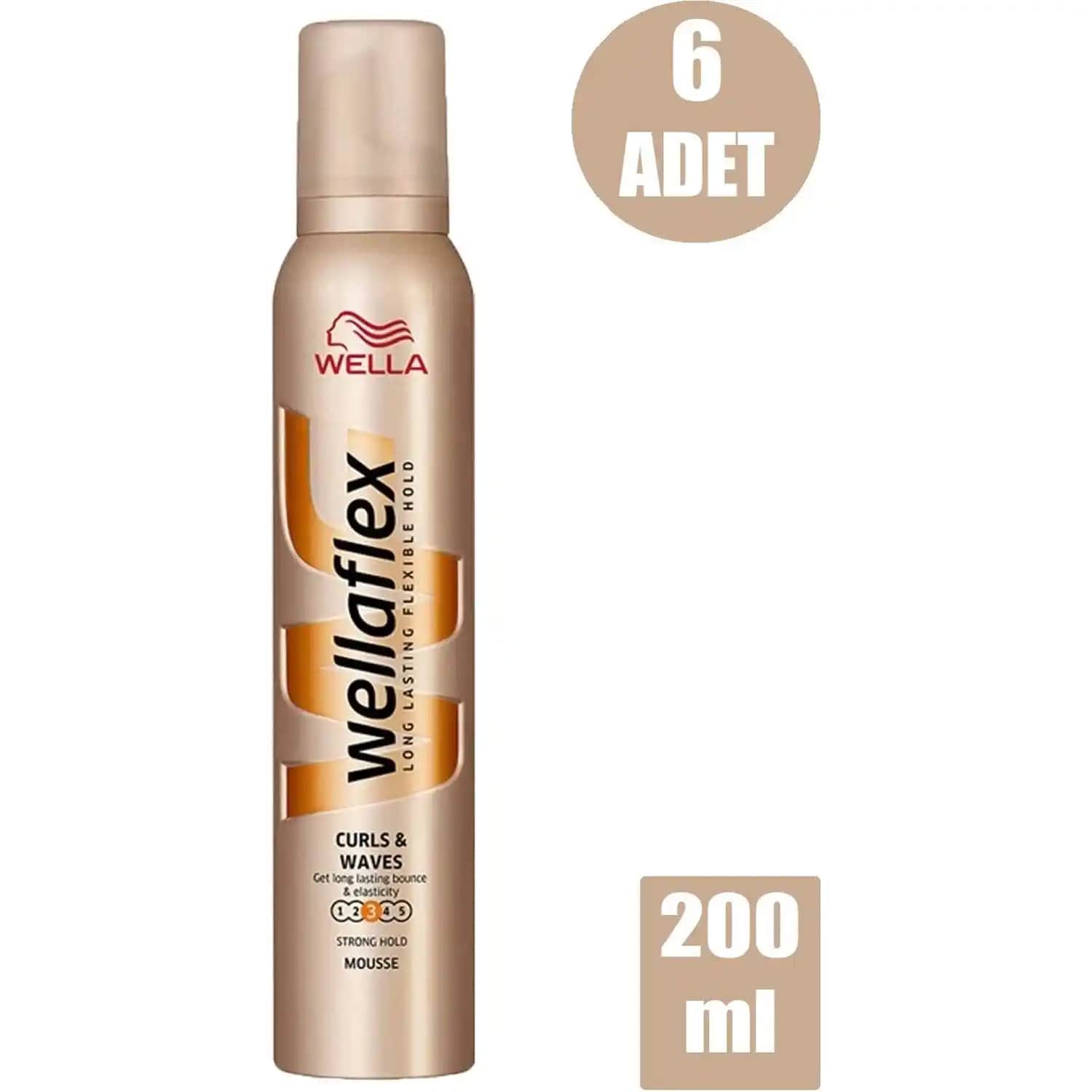 Wella Flex Saç Köpüğü ile Hacim Kazandıran ve Doğal Görünüm Sağlayan Bir Bakım Ürünü