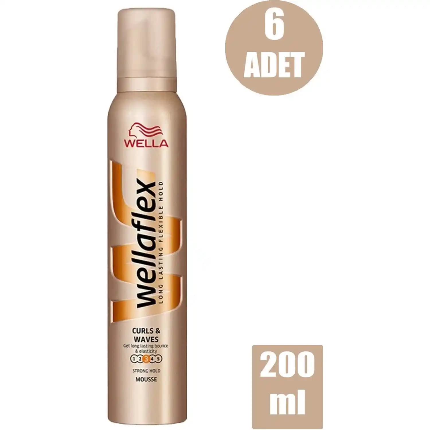 Wella Flex Saç Köpüğü ile Hacim Kazandıran ve Doğal Görünüm Sağlayan Bir Bakım Ürünü