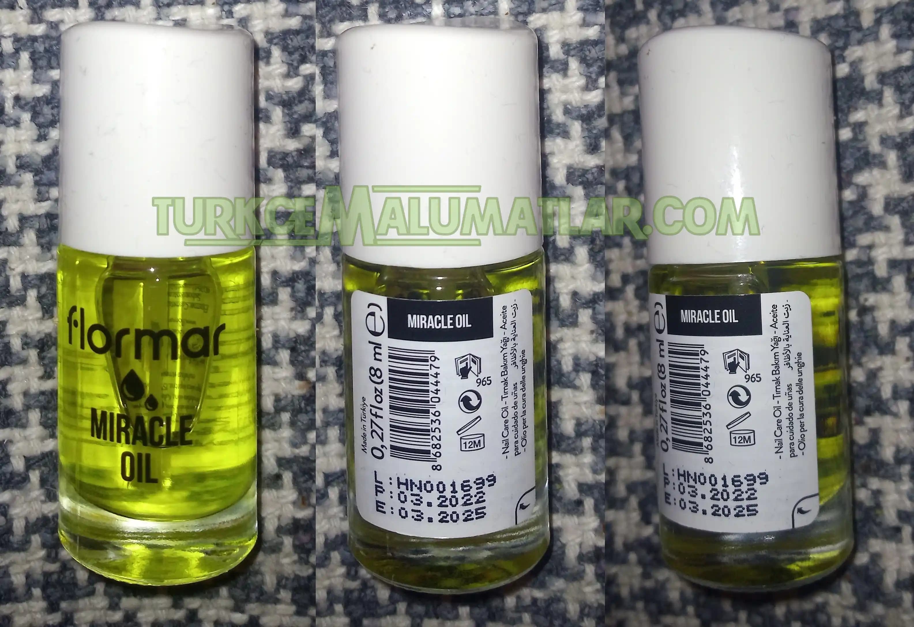 Flormar Miracle Oil: Hafif ve Çok Amaçlı Cilt ile Saç Bakım Yağı