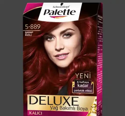 Palette Kızıl Tonları ile Canlı ve Kalıcı Saç Renkleri: Yoğun Kızıl Bakımı