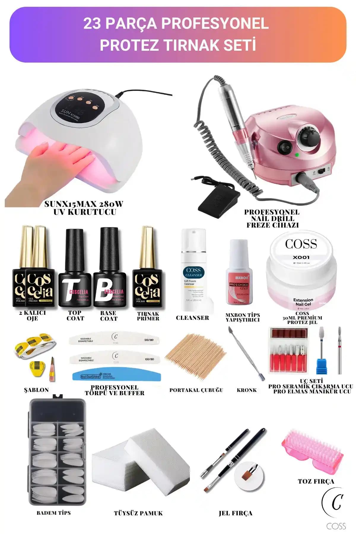 Protez Tırnak Seti: Temel Özellikler ve Evde Kullanım Rehberi