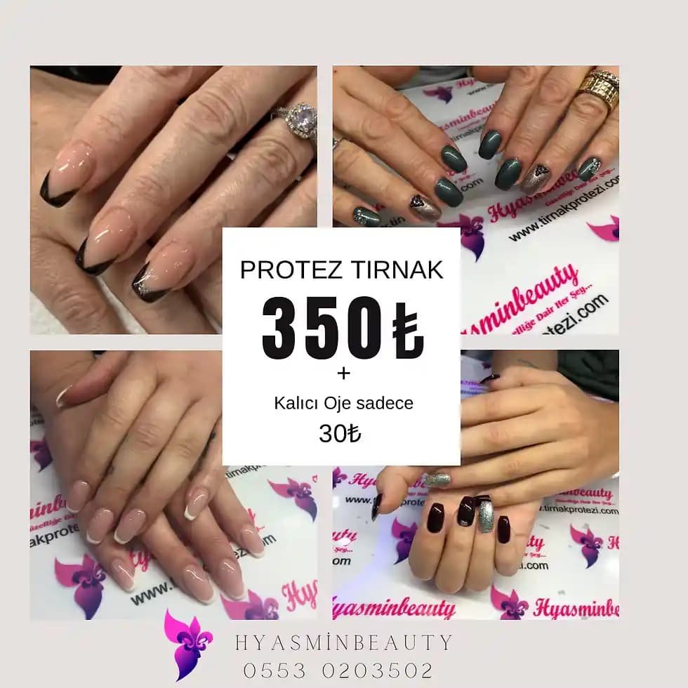 Protez Tırnak ve Jel Tırnak Arasındaki Farklar ve Teknik Özellikler