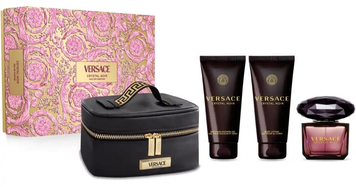 Versace Crystal Noir Set: Lüks ve Estetiği Birleştiren Kozmetik Koleksiyonu