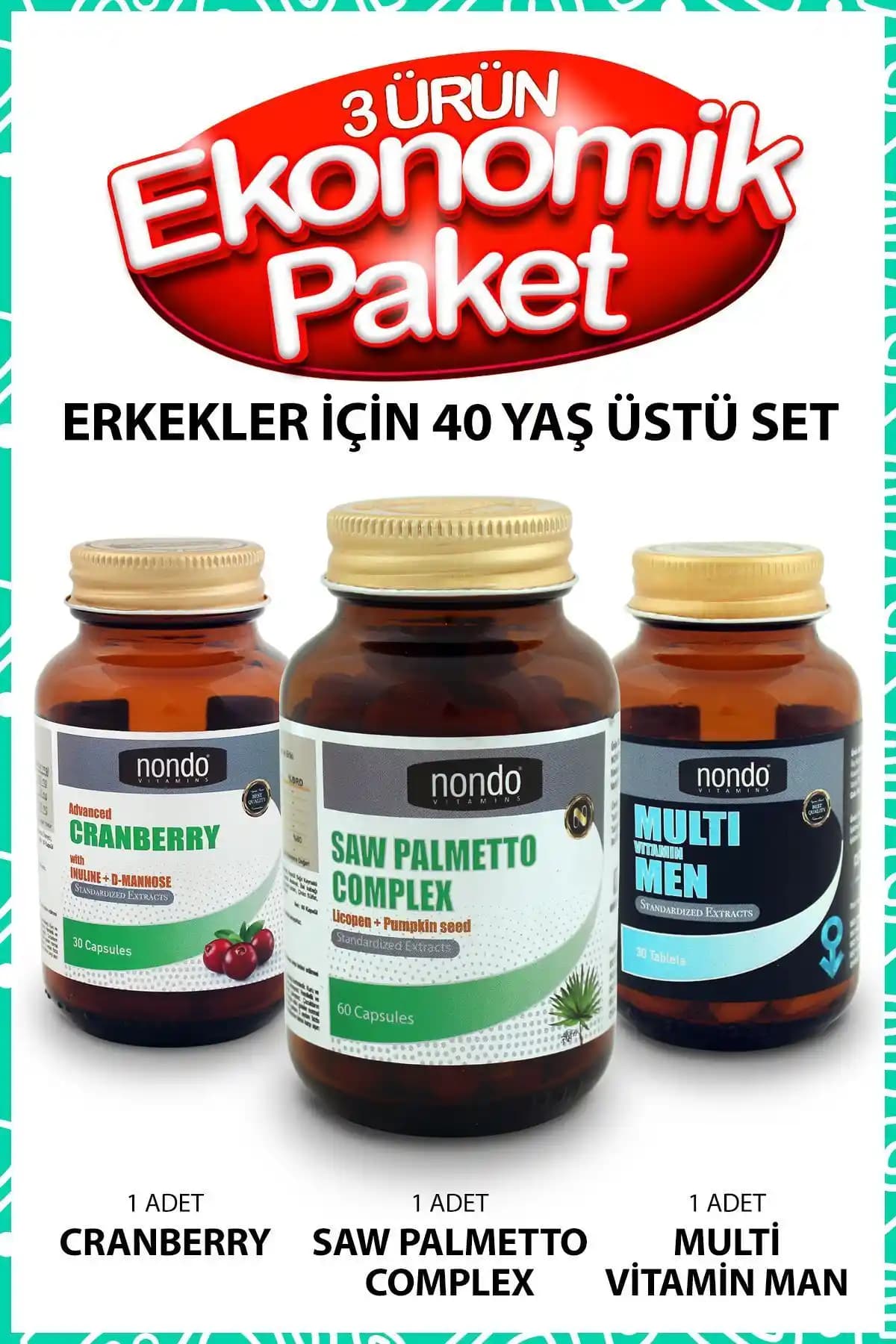 40 Yaş Üstü Erkekler İçin En Uygun Vitamin ve Takviye Rehberi