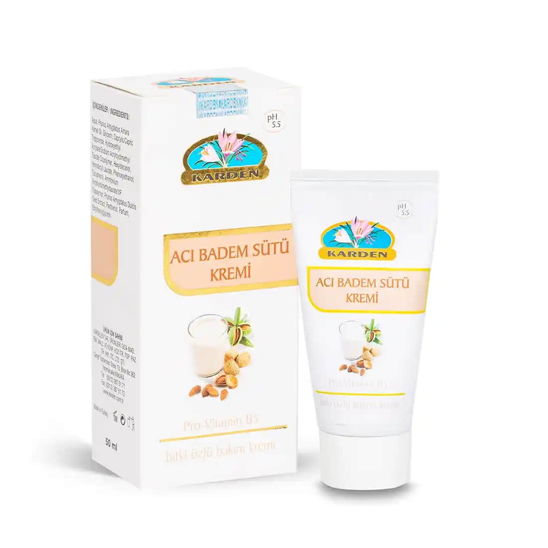 Acı Badem Sütü Kremi: Doğal İçeriklerle Güzellik ve Cilt Bakımında Güçlü Destek
