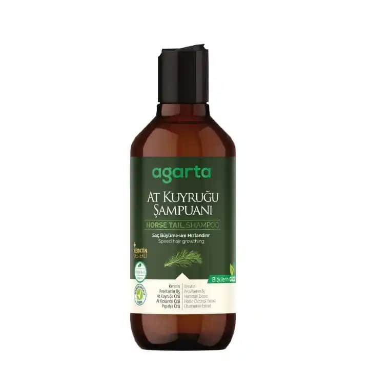 Agarta At Kuyruğu Şampuanı: Saç Dökülmesine Karşı Doğal ve Güçlendirici Çözüm