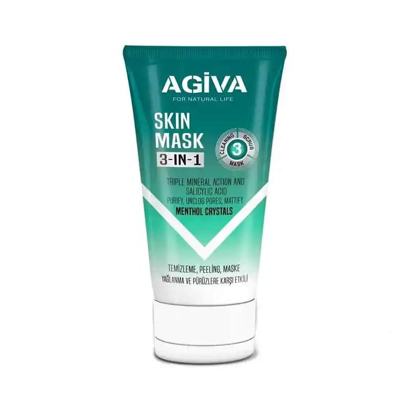 Agiva Skin Mask 3-in-1: Çok Yönlü ve Etkili Cilt Bakım Ürünü Özellikleri ve Faydaları
