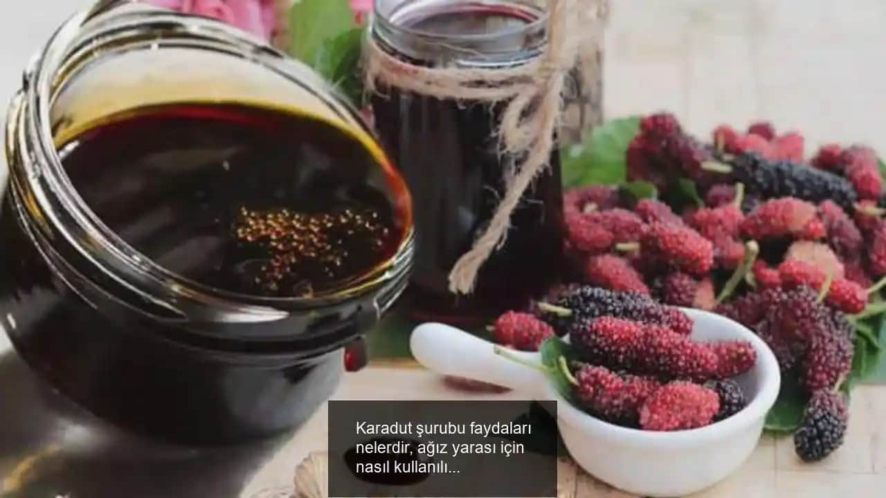 Ağız Yaraları İçin Karadut Şurubu: Doğal ve Güvenilir Bir Tedavi Yöntemi