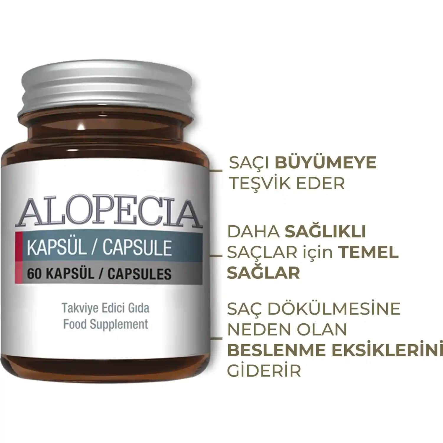 Alopecia 60 Kapsül ile Saç Sağlığını Güçlendiren Etkili Takviye Ürünü