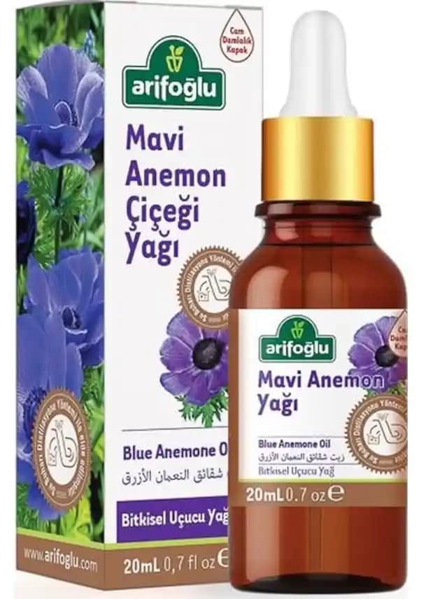 Arifoğlu Mavi Anemon Çiçeği Yağı: Doğal İçeriklerle Cilt ve Saç Bakımında Etkili Çözüm