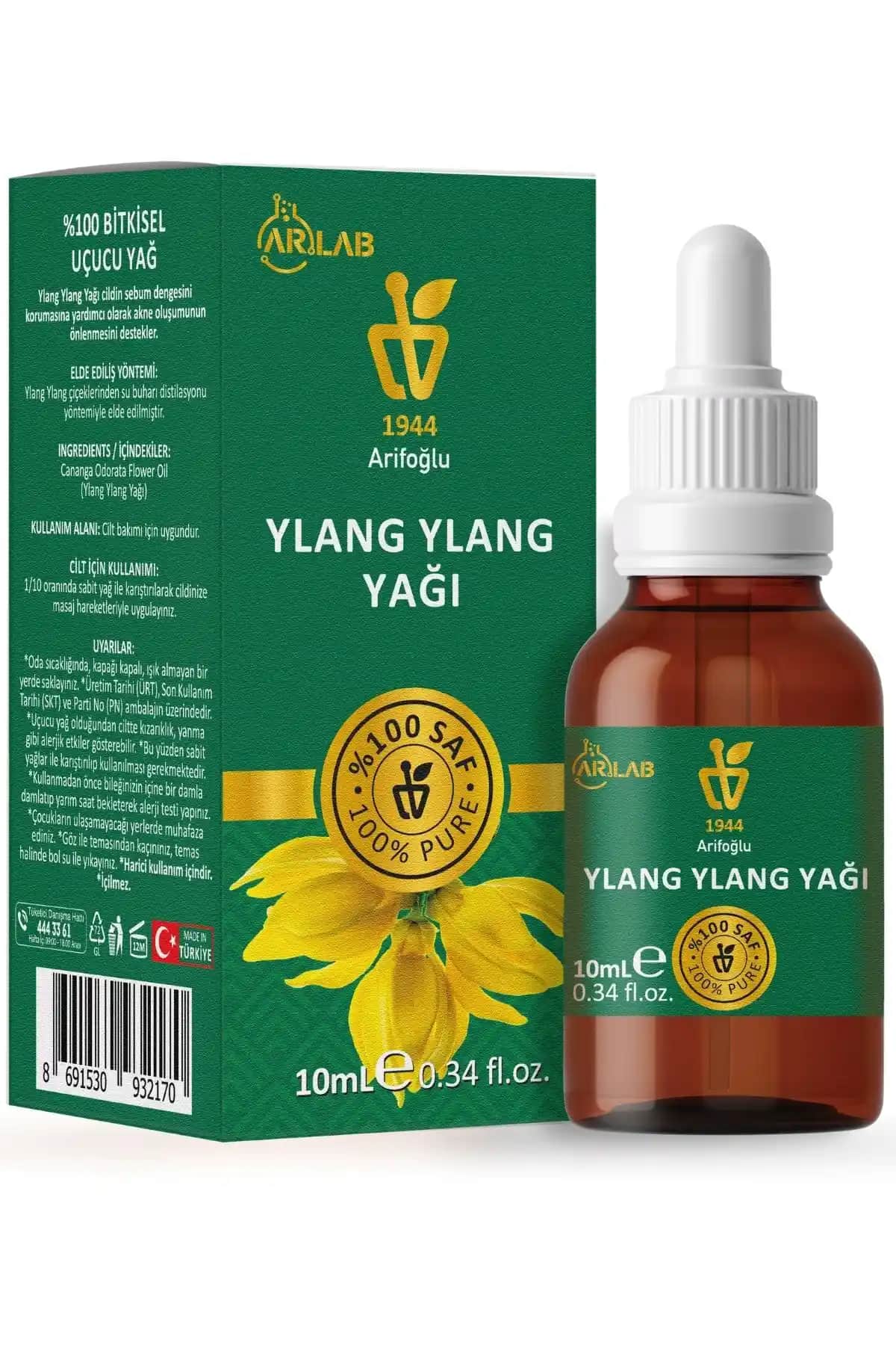 Arifoğlu Ylang Ylang Yağı: Doğal Güzellik ve Ruh Dengeleyici Özellikleriyle Öne Çıkıyor