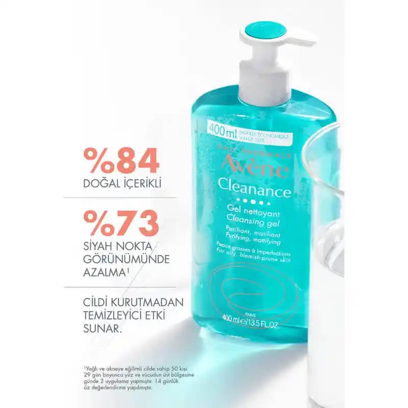 Avene Cleanance Temizleme Jeli: Yağlı ve Akneye Eğilimli Ciltler İçin Güvenilir Çözüm