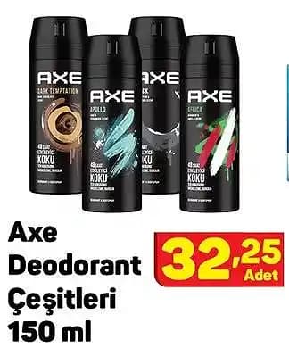 Axe Deodorant Çeşitleri ve Özellikleri: Erkekler İçin Kalıcı ve Ferahlatıcı Seçenekler