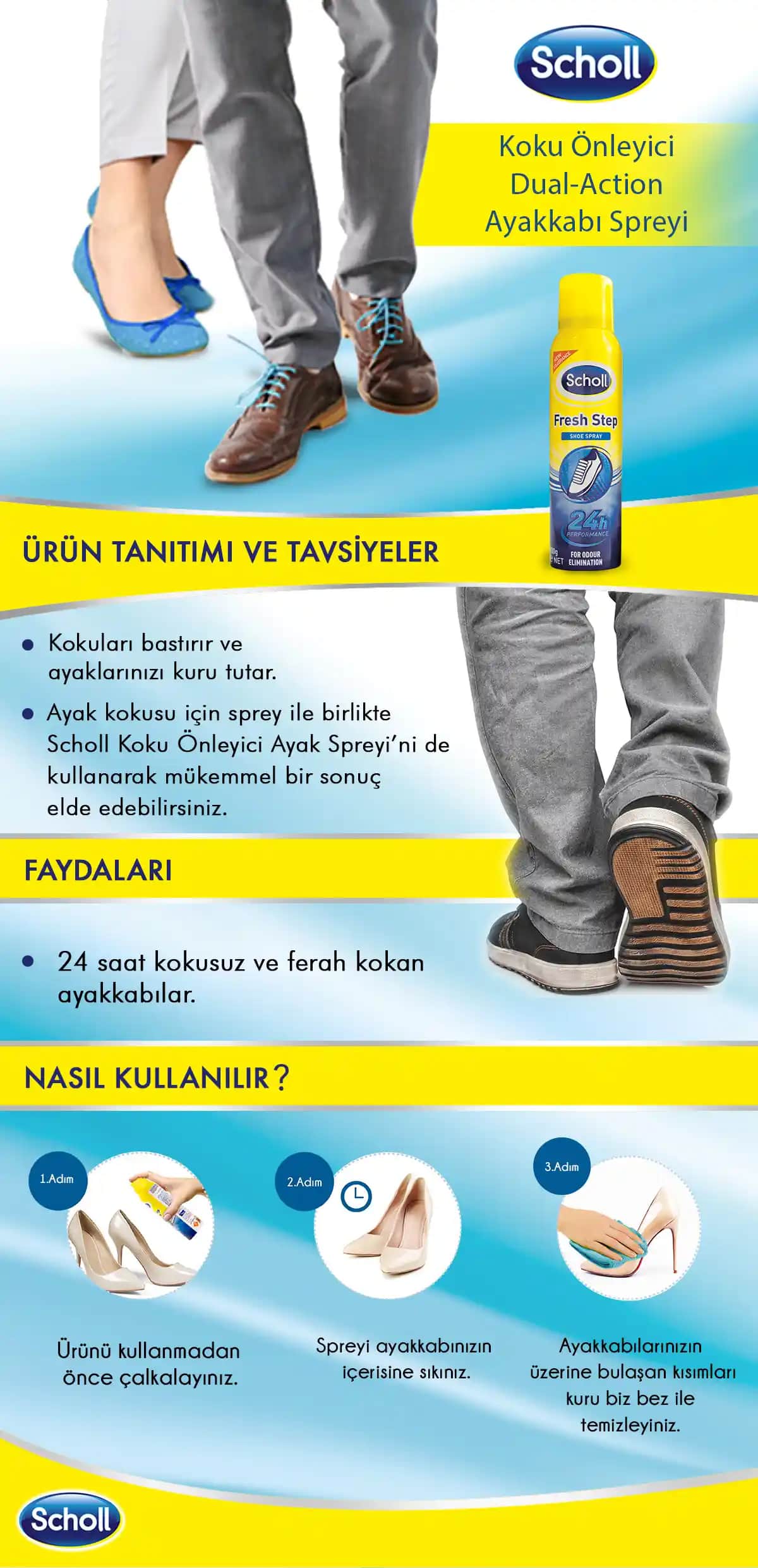 Ayakkabı Koku Giderici Spreyler: Hijyen ve Ferahlık Sağlayan Çözümler